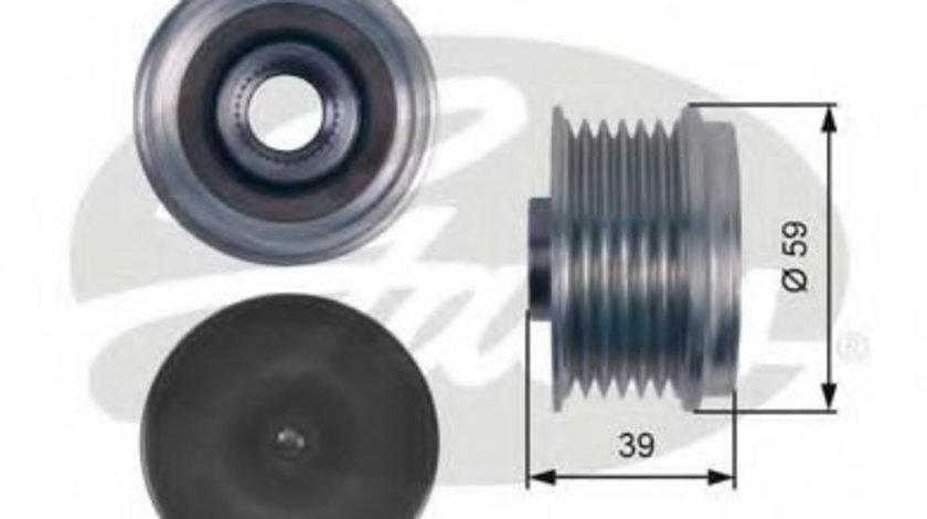 Sistem roata libera, generator ALFA ROMEO MITO (955) (2008 - 2016) GATES OAP7113 piesa NOUA