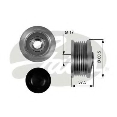 Sistem roata libera, generator FIAT BRAVA (182) (1995 - 2003) GATES OAP7048 piesa NOUA