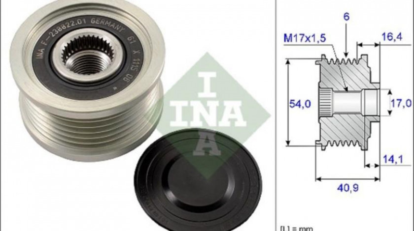 Sistem roata libera, generator Fiat PUNTO (188) 1999-2016 #2 1210411140