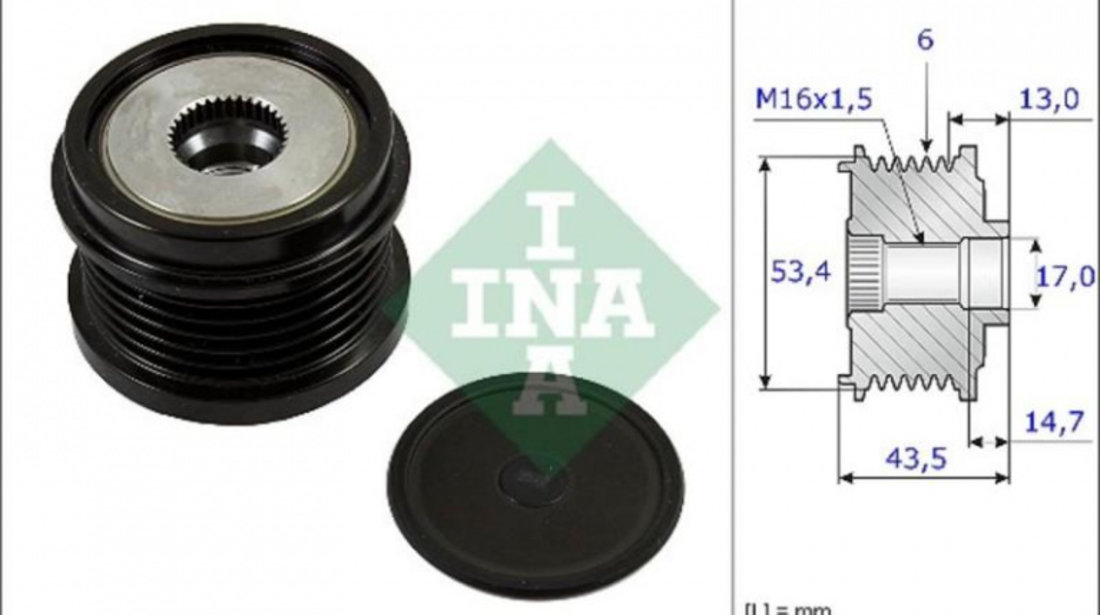 Sistem roata libera, generator Ford C-MAX II (DXA/CB7, DXA/CEU) 2010-2016 #2 31285815