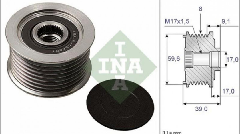 Sistem roata libera, generator Mazda 6 Sport (GH) 2007-2016 #3 238068