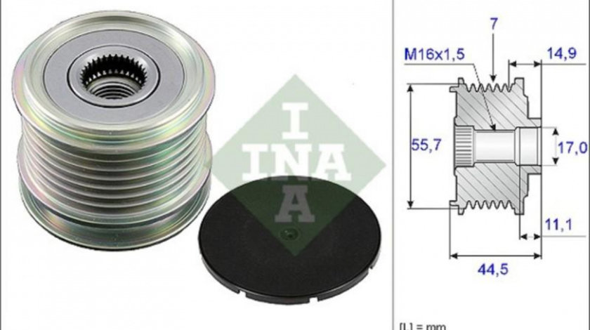 Sistem roata libera, generator Mercedes SLK (R171) 2004-2011 #2 21684