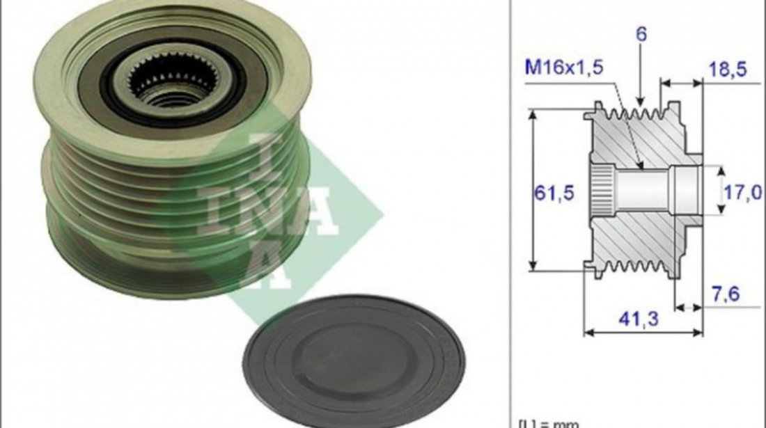 Sistem roata libera, generator Opel ASTRA H (L48) 2004-2016 #3 354650