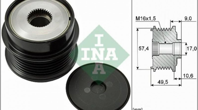 Sistem roata libera, generator Peugeot 407 (6D_) 2004-2016 #2 239914