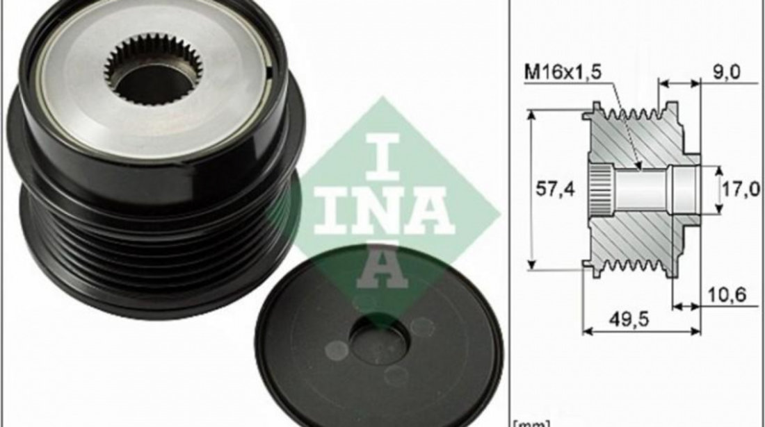 Sistem roata libera, generator Peugeot 407 cupe (6C_) 2005-2016 #2 239914