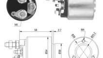 Solenoid, electromotor MERCEDES G-CLASS Cabrio (W4...