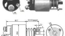 Solenoid, electromotor OPEL MERIVA (2003 - 2010) M...