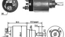 Solenoid, electromotor SUZUKI JIMNY (FJ) (1998 - 2...