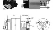 Solenoid, electromotor TOYOTA AVENSIS Limuzina (T2...