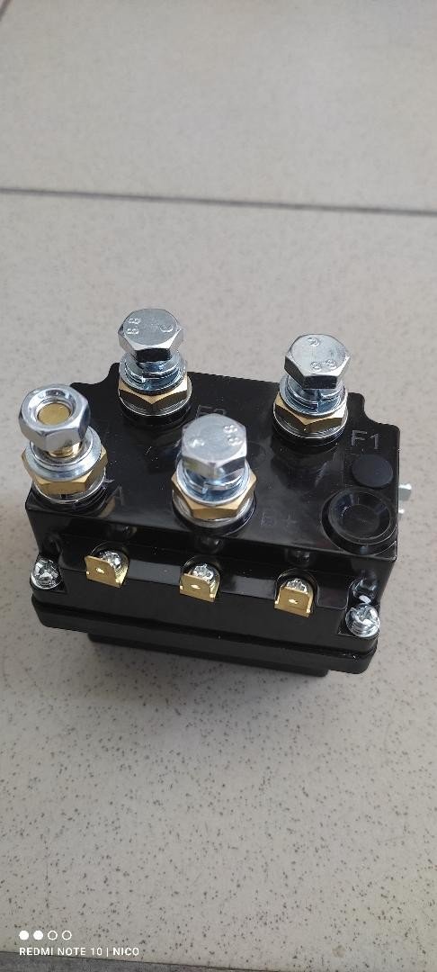 Solenoid,releu, bobina dublu sens troliu model nou la 12 V