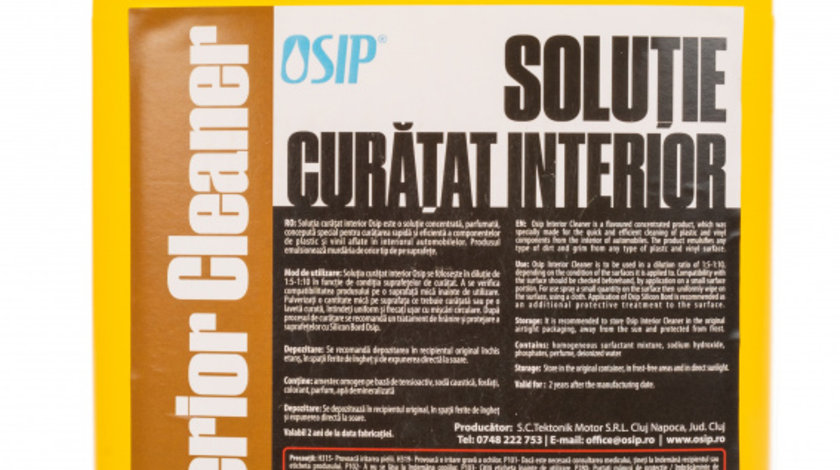 Solutie Curatat Interior Osip 5KG