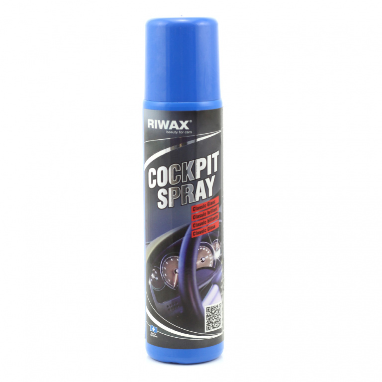 Solutie pentru intretinere plastic lucios, Riwax Cockpit Spray Classic Gloss 300 ml 03300-1