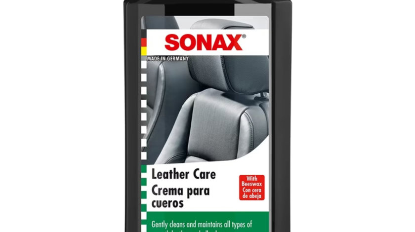 Sonax Leather Care Lotion Solutie Balsam Curatare Si Ingrijire Piele 500ML 291200