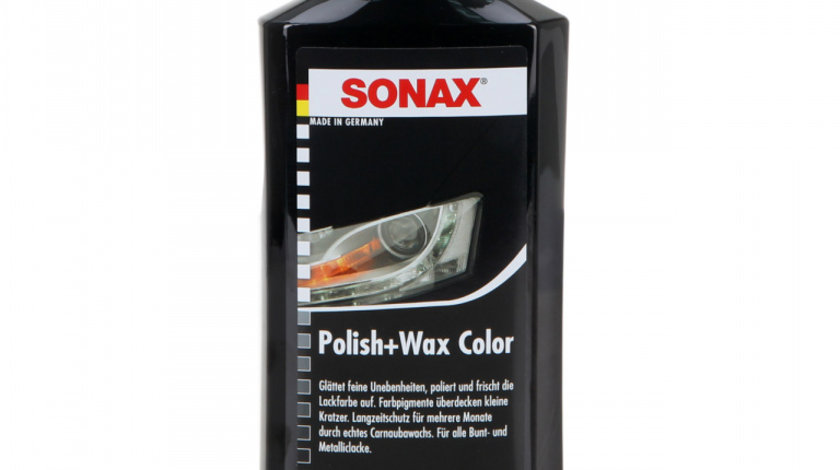 Sonax Polish &amp; Ceara Negru 500ML 296100