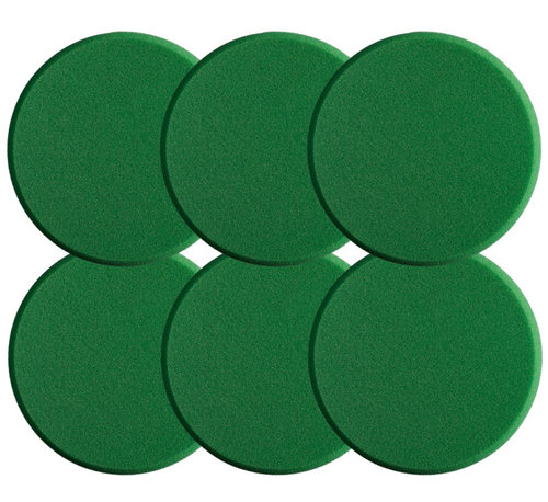 Sonax Set 6 Bucati Burete Verde Pentru Polish 80MM 493541