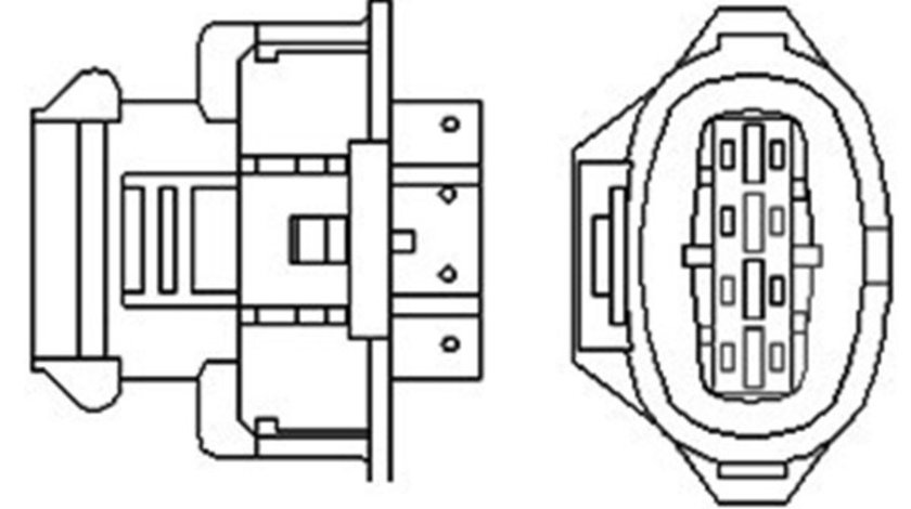 Sonda Lambda (466016355008 MAGNETI MARELLI) OPEL