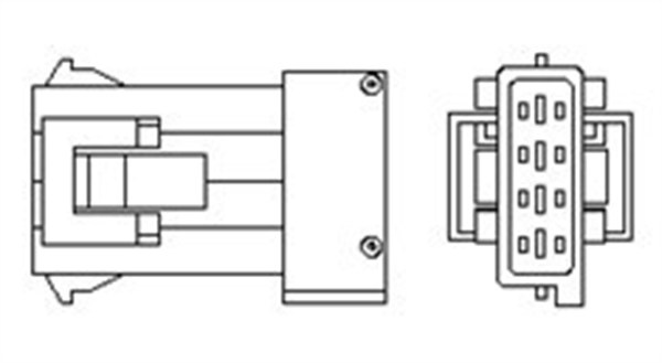 Sonda Lambda (466016355043 MAGNETI MARELLI) Citroen,FIAT,PEUGEOT