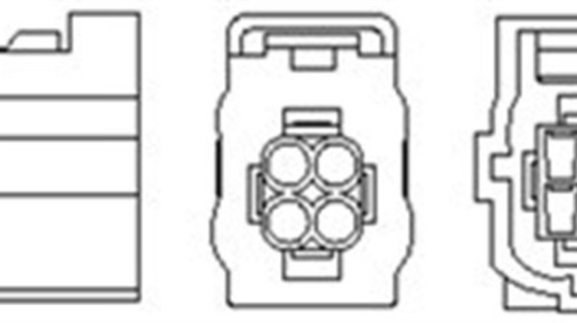 Sonda Lambda (466016355118 MAGNETI MARELLI) MERCEDES-BENZ