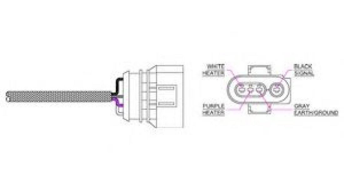 Sonda Lambda AUDI A4 Avant (8D5, B5) (1994 - 2001) DELPHI ES20164-12B1 piesa NOUA