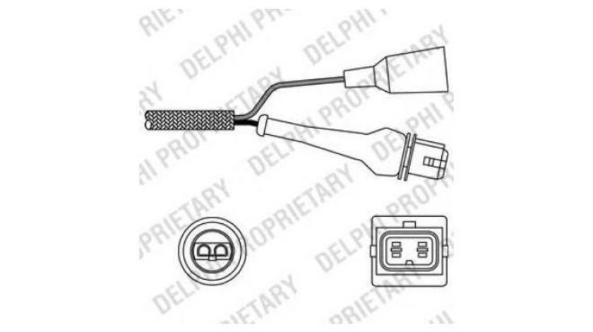 Sonda lambda Audi AUDI 80 (8C, B4) 1991-1994 #2 0258003004