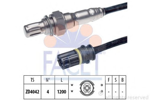 Sonda Lambda BMW Seria 3 Cabriolet (E36) (1993 - 1999) FACET 10.7776 piesa NOUA