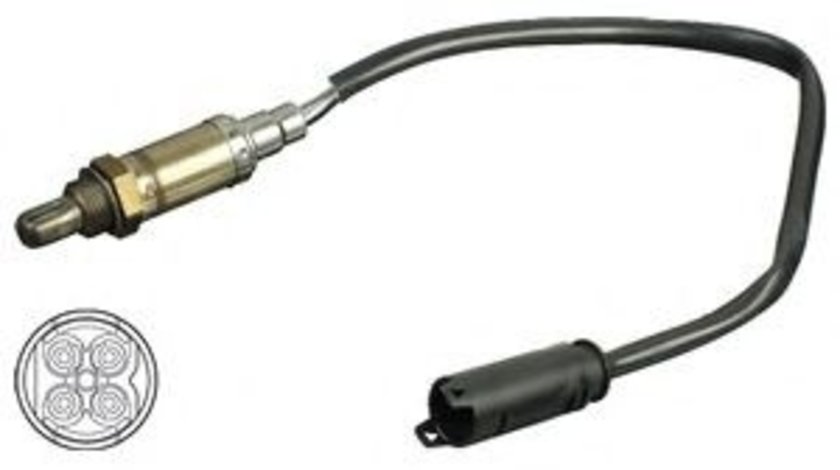 Sonda Lambda BMW Seria 3 Compact (E46) (2001 - 2005) DELPHI ES11110-12B1 piesa NOUA