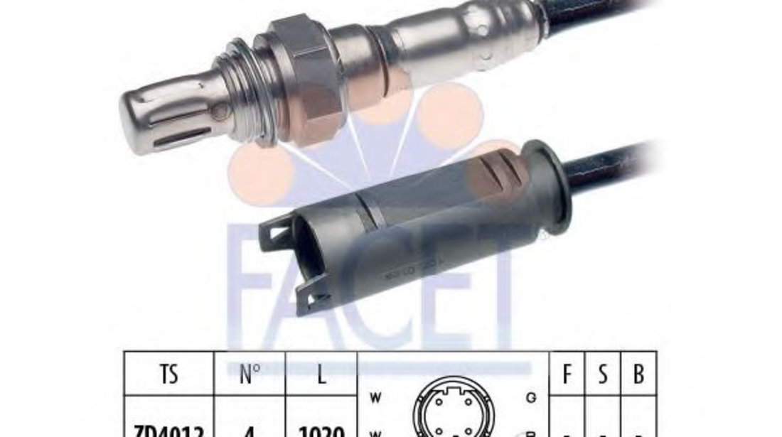 Sonda Lambda BMW Seria 3 Touring (E46) (1999 - 2005) FACET 10.7255 piesa NOUA