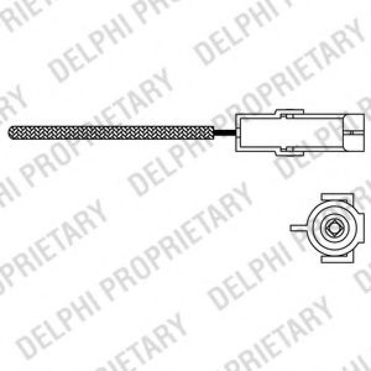 Sonda Lambda DAEWOO LANOS (KLAT) (1997 - 2016) DELPHI ES10966-12B1 piesa NOUA