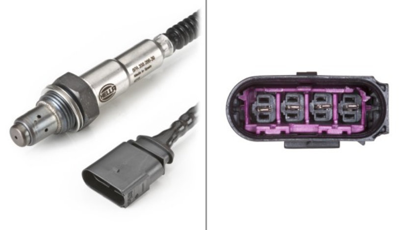 Sonda Lambda fata (6PA358066391 HELLA) AUDI,SEAT,SKODA,VW