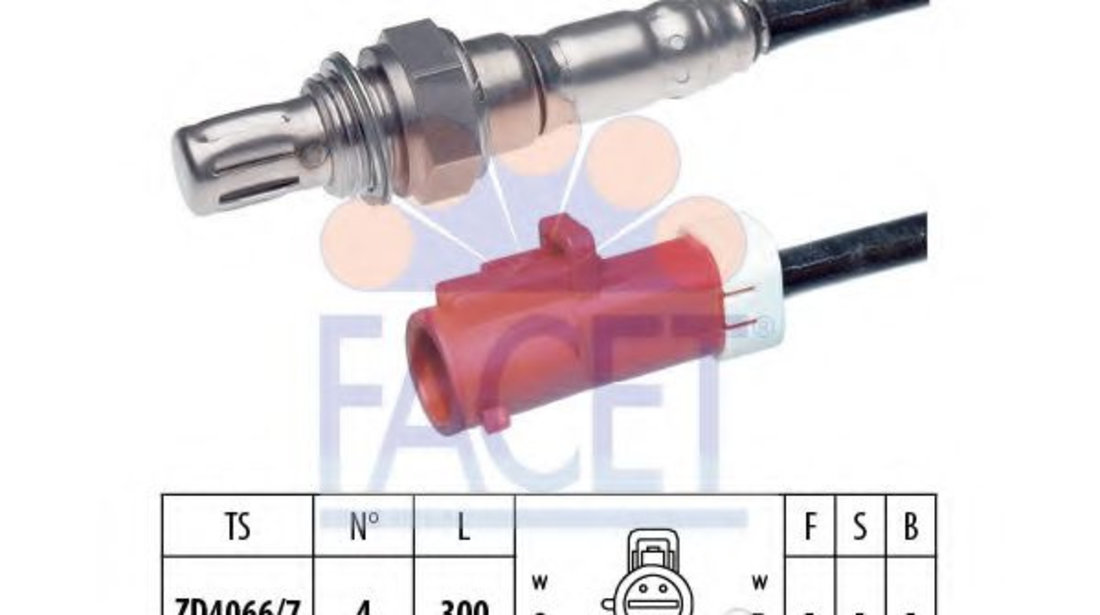 Sonda Lambda FORD KA (RB) (1996 - 2008) FACET 10.7687 piesa NOUA