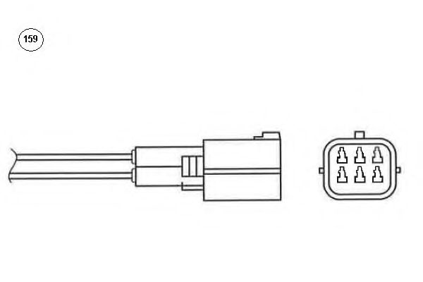 Sonda Lambda MAZDA 6 (GH) (2007 - 2016) NGK 93269 piesa NOUA