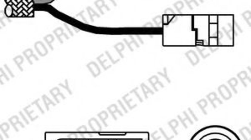 Sonda Lambda MERCEDES E-CLASS Cupe (C124) (1993 - 1997) DELPHI ES10276-12B1 piesa NOUA