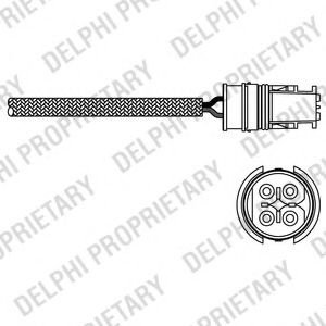 Sonda Lambda MERCEDES M-CLASS (W163) (1998 - 2005) DELPHI ES20313-12B1 piesa NOUA