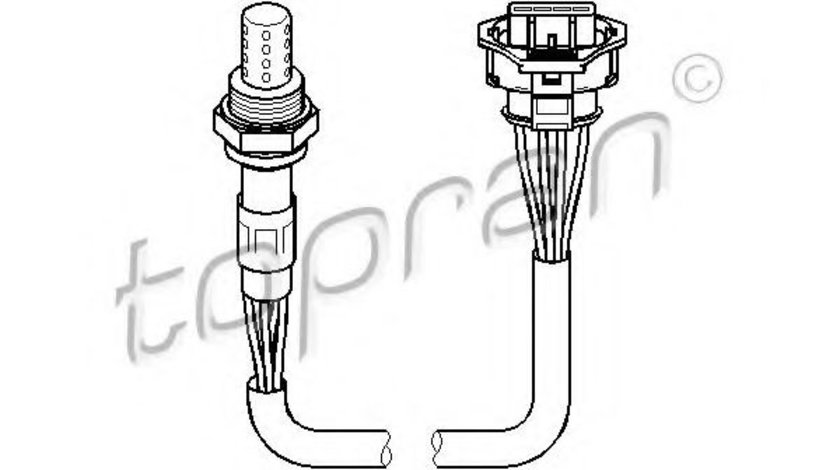 Sonda Lambda OPEL AGILA (A) (H00) (2000 - 2007) TOPRAN 206 629 piesa NOUA