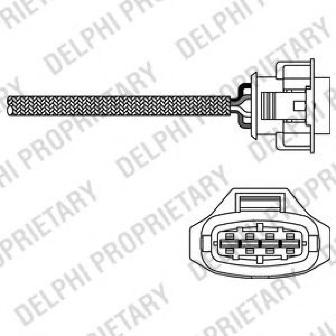 Sonda Lambda OPEL ASTRA G Limuzina (F69) (1998 - 2009) DELPHI ES10791-12B1 piesa NOUA