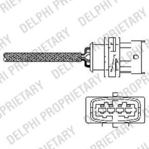 Sonda Lambda OPEL COMBO Combi (2001 - 2016) DELPHI ES10789-12B1 piesa NOUA