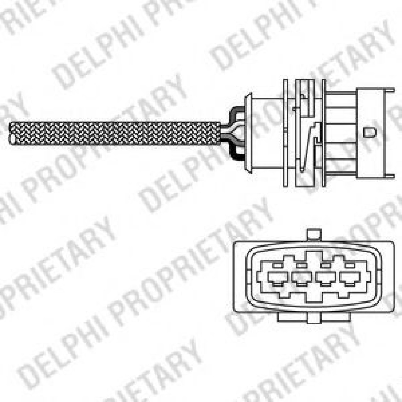 Sonda Lambda OPEL VECTRA C (2002 - 2016) DELPHI ES20291-12B1 piesa NOUA