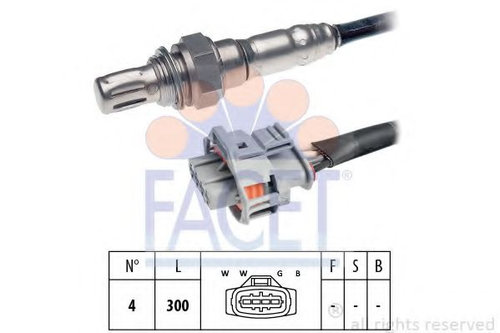 Sonda Lambda OPEL VECTRA C Combi (2003 - 2016) FACET 10.8214 piesa NOUA