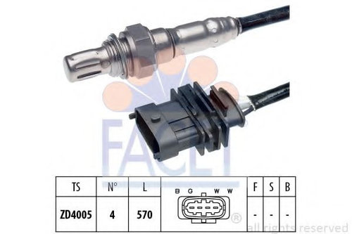 Sonda Lambda OPEL ZAFIRA A (F75) (1999 - 2005) FACET 10.7089 piesa NOUA