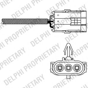 Sonda Lambda RENAULT CLIO II (BB0/1/2, CB0/1/2) (1998 - 2005) DELPHI ES10992-12B1 piesa NOUA