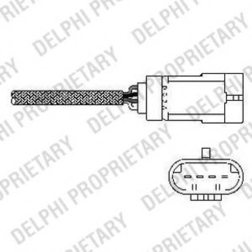 Sonda Lambda RENAULT MEGANE II Limuzina (LM0/1) (2003 - 2016) DELPHI ES10793-12B1 piesa NOUA