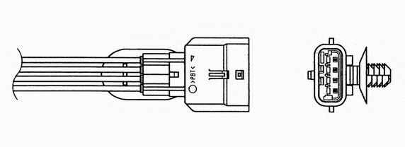 Sonda Lambda RENAULT TWINGO II (CN0) (2007 - 2014) NGK 1336 piesa NOUA