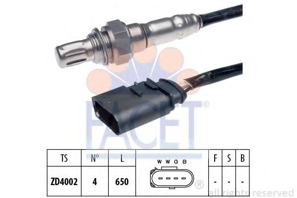 Sonda Lambda SKODA FABIA I Combi (6Y5) (2000 - 2007) FACET 10.7585 piesa NOUA