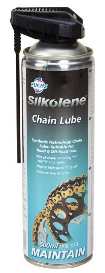 Spray Vaselina Lant Moto Silkolene Chain Lube 500ML CHAINLUBE 0,5L