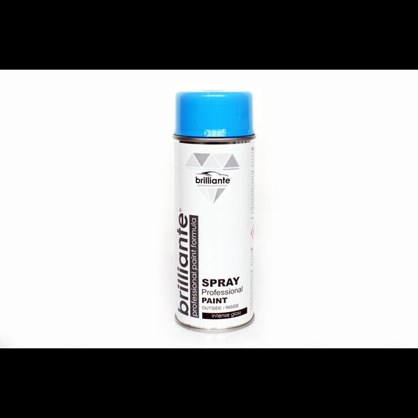 Spray Vopsea Albastru Deschis 400 ML Brilliante