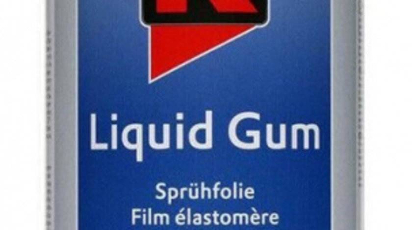 Spray Vopsea Cauciucata Auto-K Liquid Gum Detasabila Negru 400ML 999CH3906
