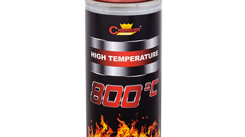Spray Vopsea Champion Color Profesional Rezistent Termic Rosu +800°C 400ML TCT-4915