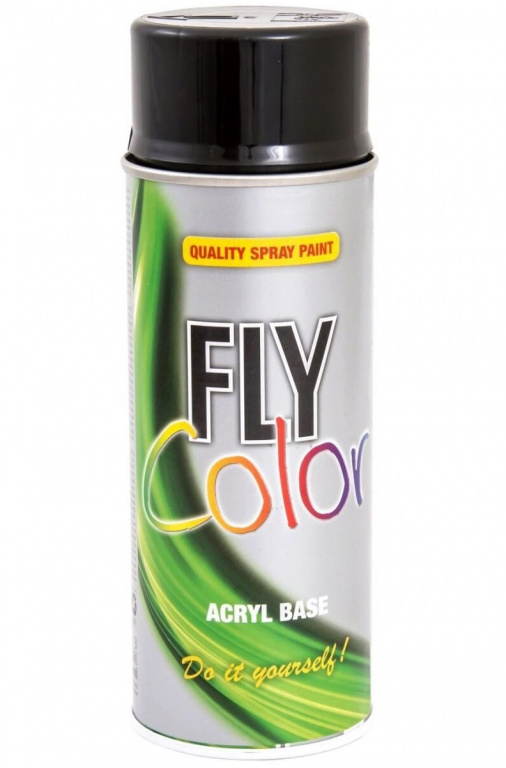 Spray Vopsea Dupli-Color Fly Color Negru Mat RAL 9005 400ML 382718