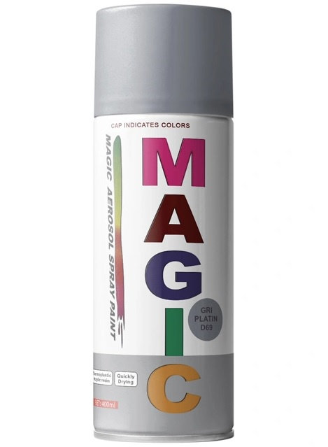 Spray Vopsea Magic Gri Platin D69 400ML