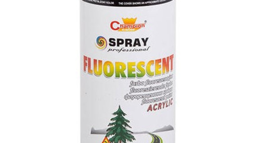 Spray Vopsea Profesional Champion Albastru Fluorescent 400ML TCT-4926